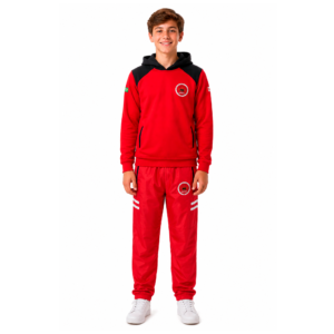 Casaco Moletom Vermelho Fundamental - 8 ao 16
